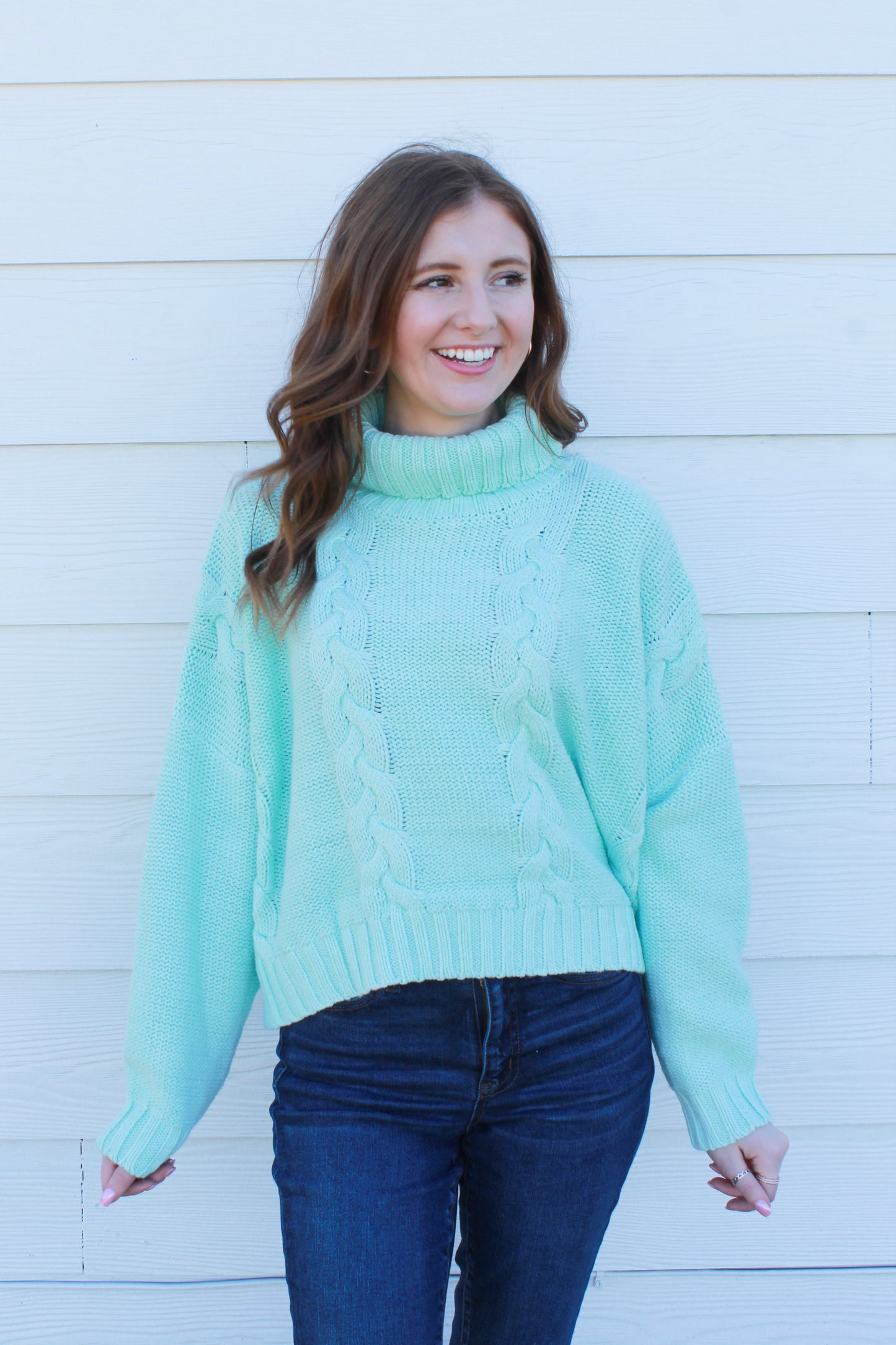 Mint To Be Sweater - Mint