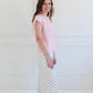 Lemon Drop Sweater Vest - Pink