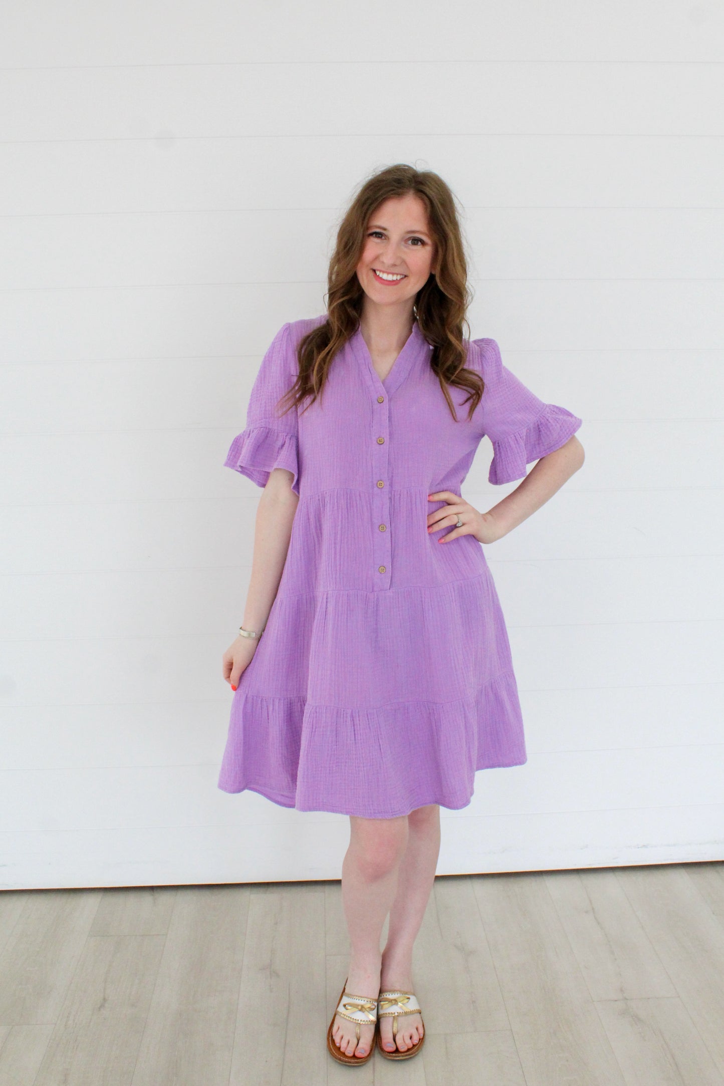 Picking Wildflowers Dress - Lavender
