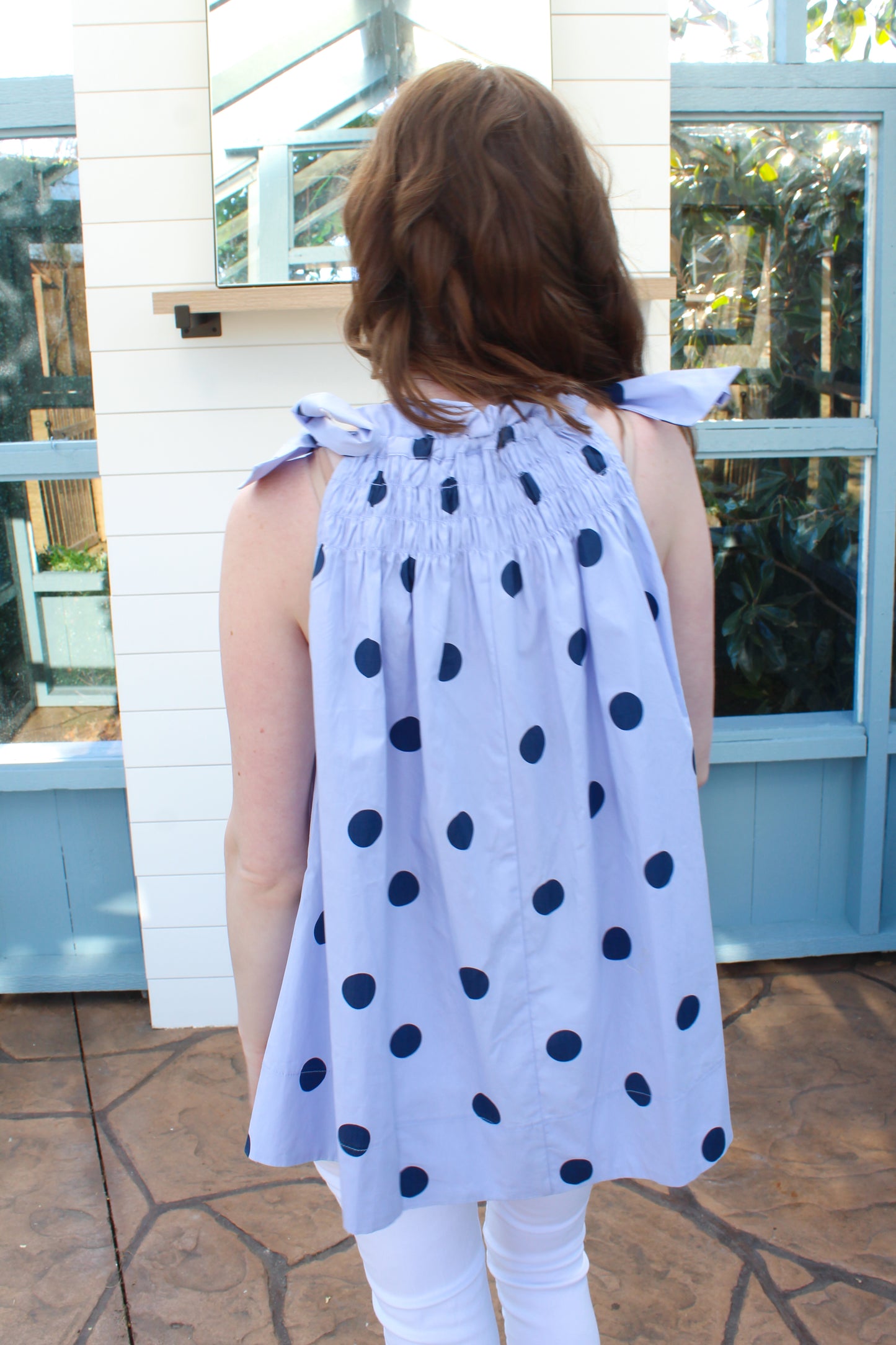 Seeing Spots Top - Blue