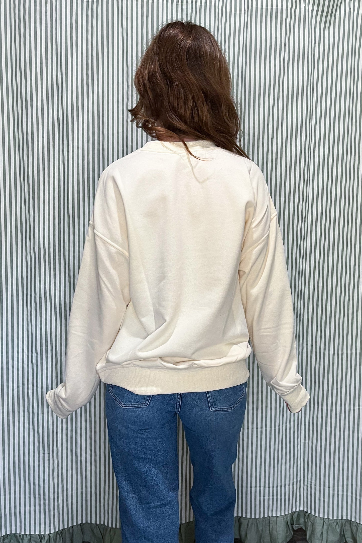 Favorite Sport Sweatshirt - Cream