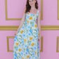 Freshly Squeezed Maxi Dress - Blue