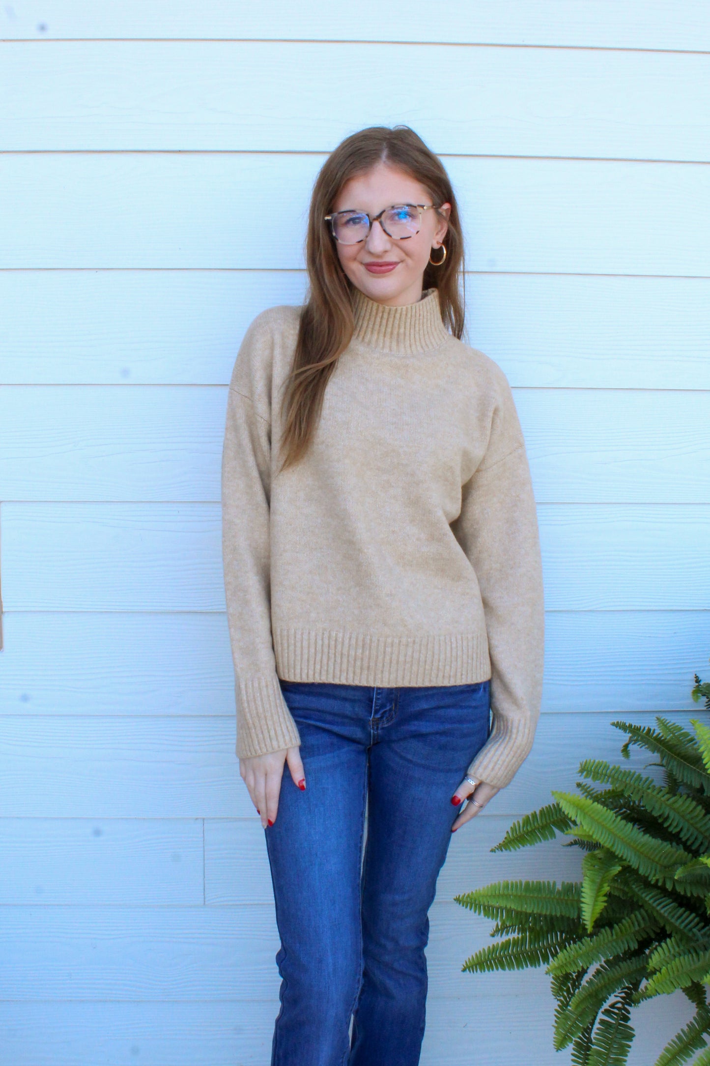 Cozy Up Sweater - Taupe