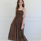 Seaside Stroll Dress - Brown