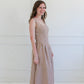 Walk In The Park Midi Dress - Brown