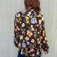 So Romantic Top - Black Floral