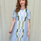 Always On Time Dress - Blue