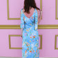 Summer Nights Maxi Dress - Blue