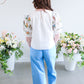 You Grow Girl Top - White