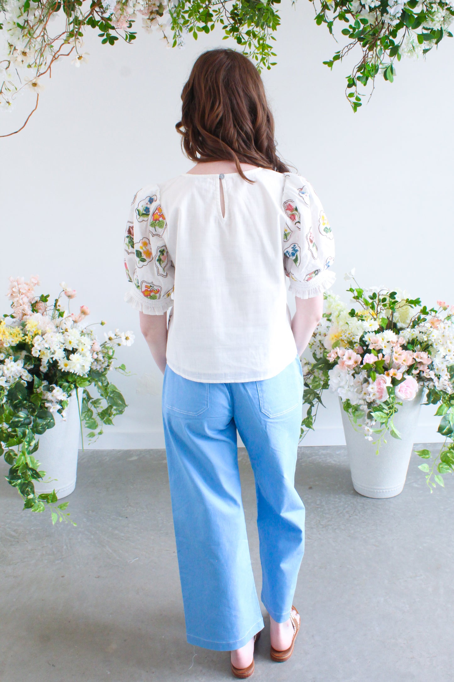You Grow Girl Top - White