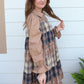 Fallin’ For Flannel Dress - Brown