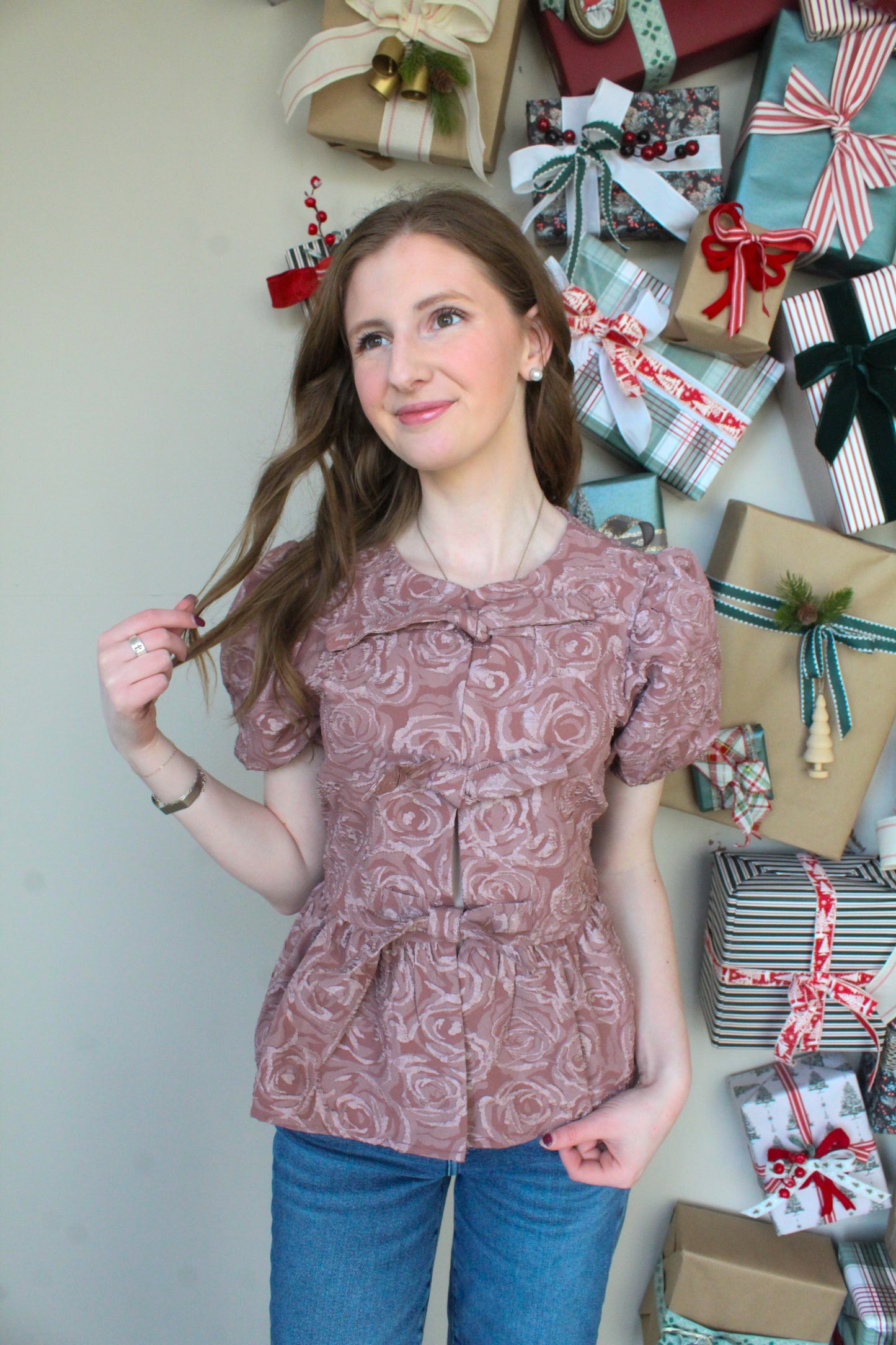 Sweet Celebration Top - Rose