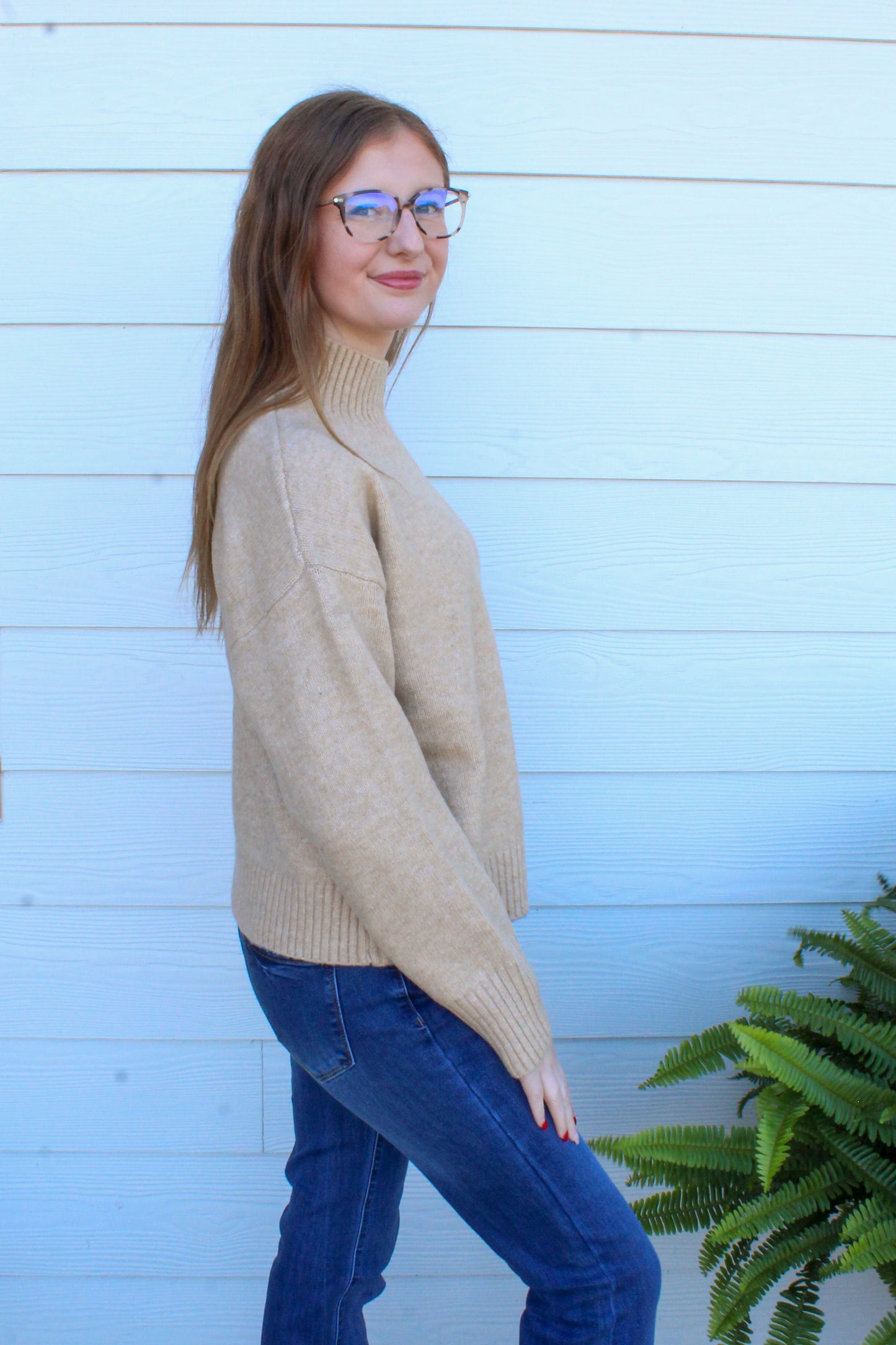 Cozy Up Sweater - Taupe