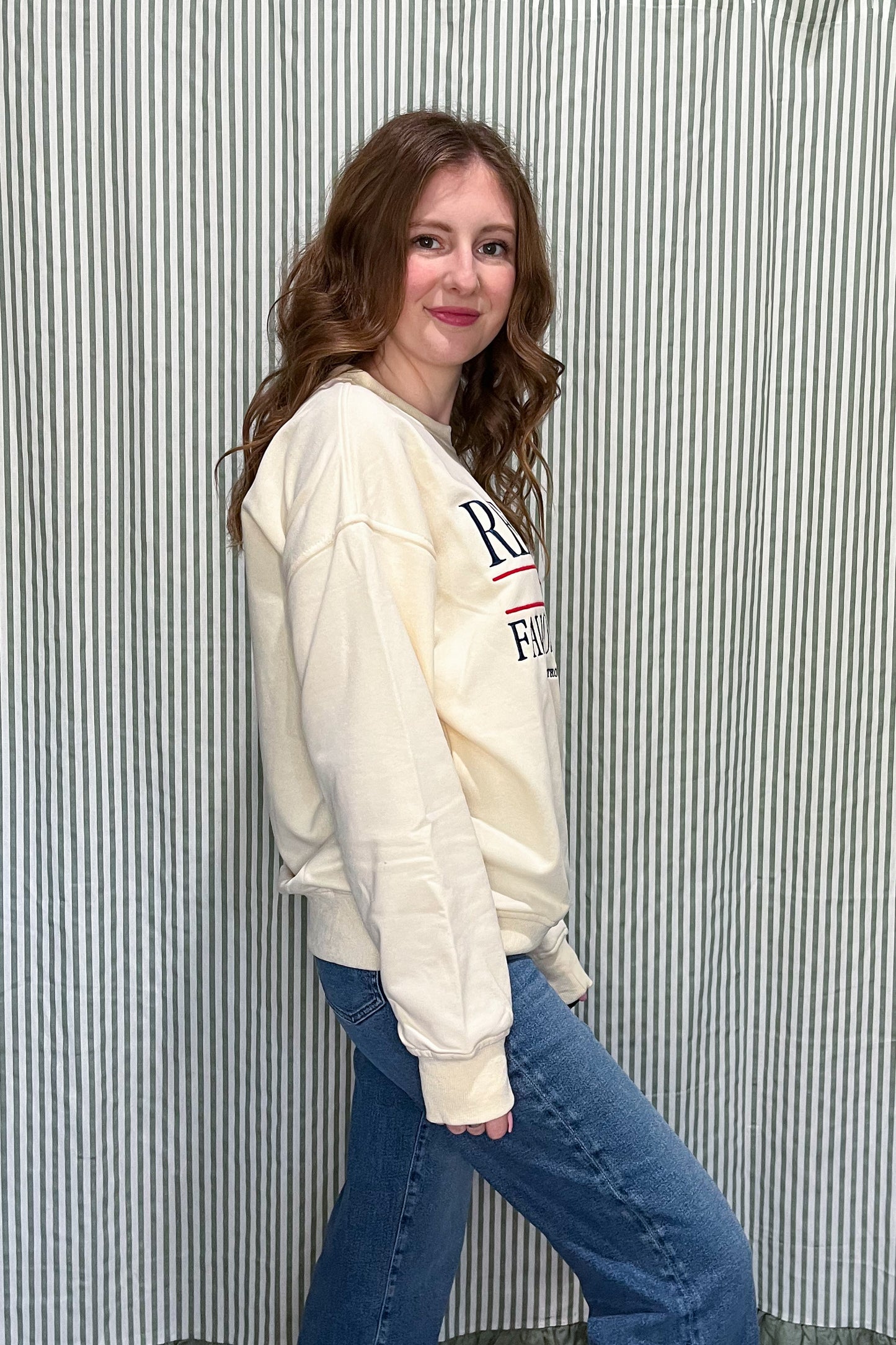 Favorite Sport Sweatshirt - Cream