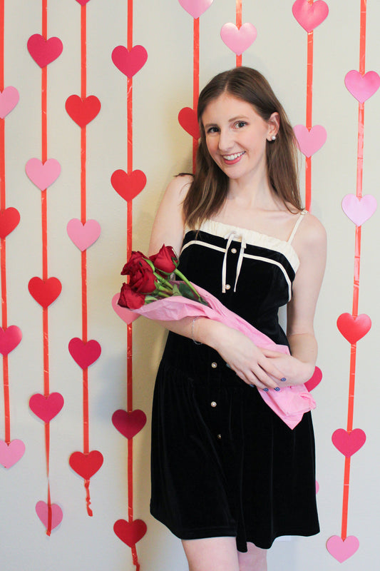 Seasons Greetings Dress - Black