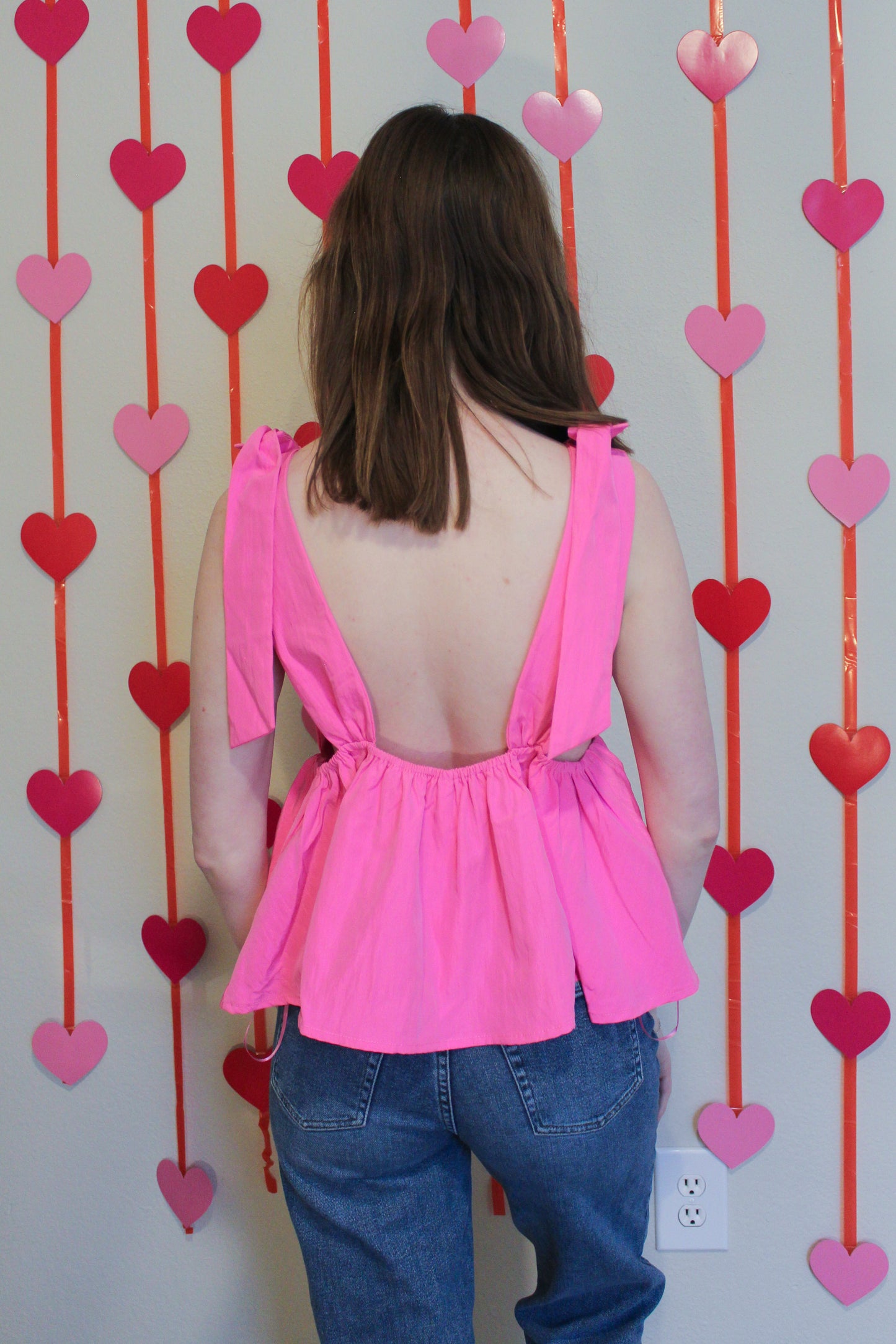 A Little Sassy Top - Pink