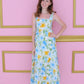 Freshly Squeezed Maxi Dress - Blue