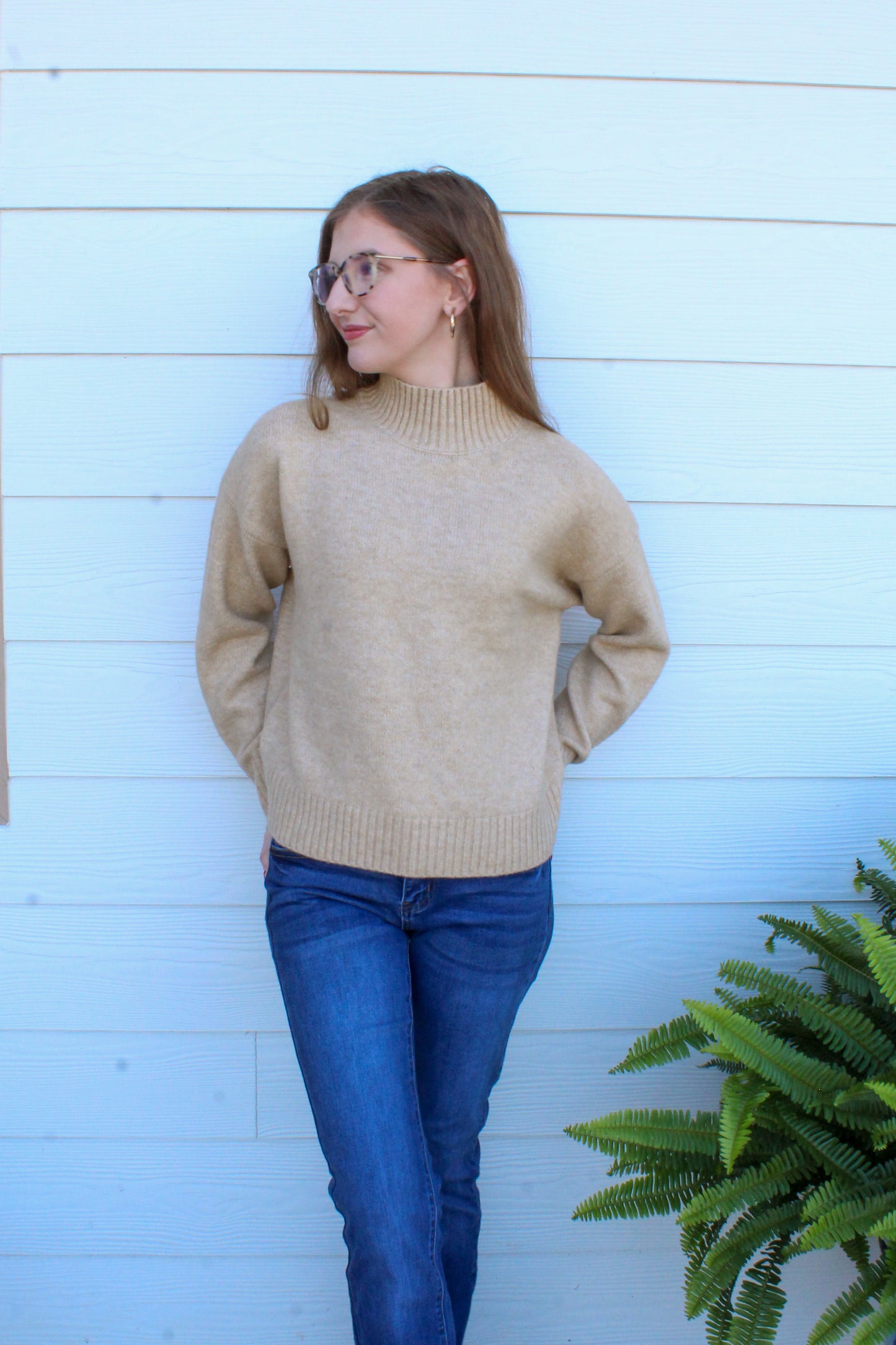 Cozy Up Sweater - Taupe