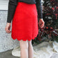 Wrapped In Red Skirt - Red