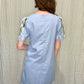 Always On Time Dress - Blue