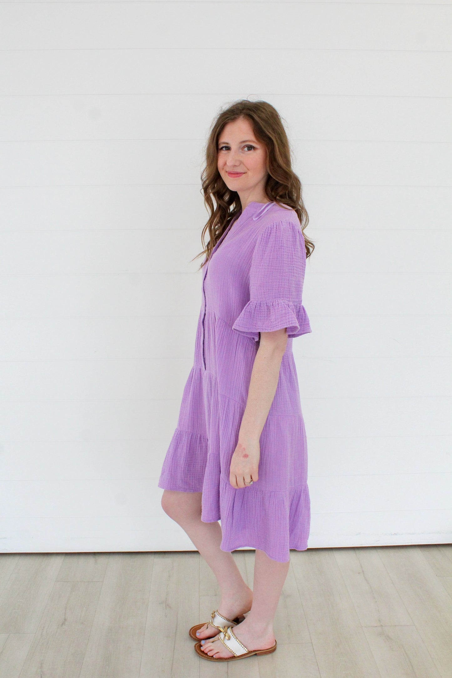 Picking Wildflowers Dress - Lavender