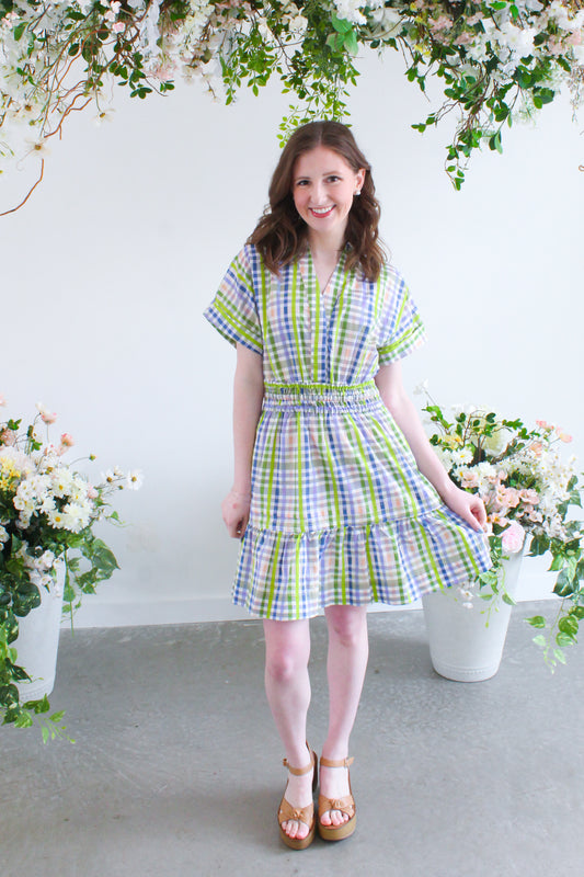 Hop To It Dress - Multi