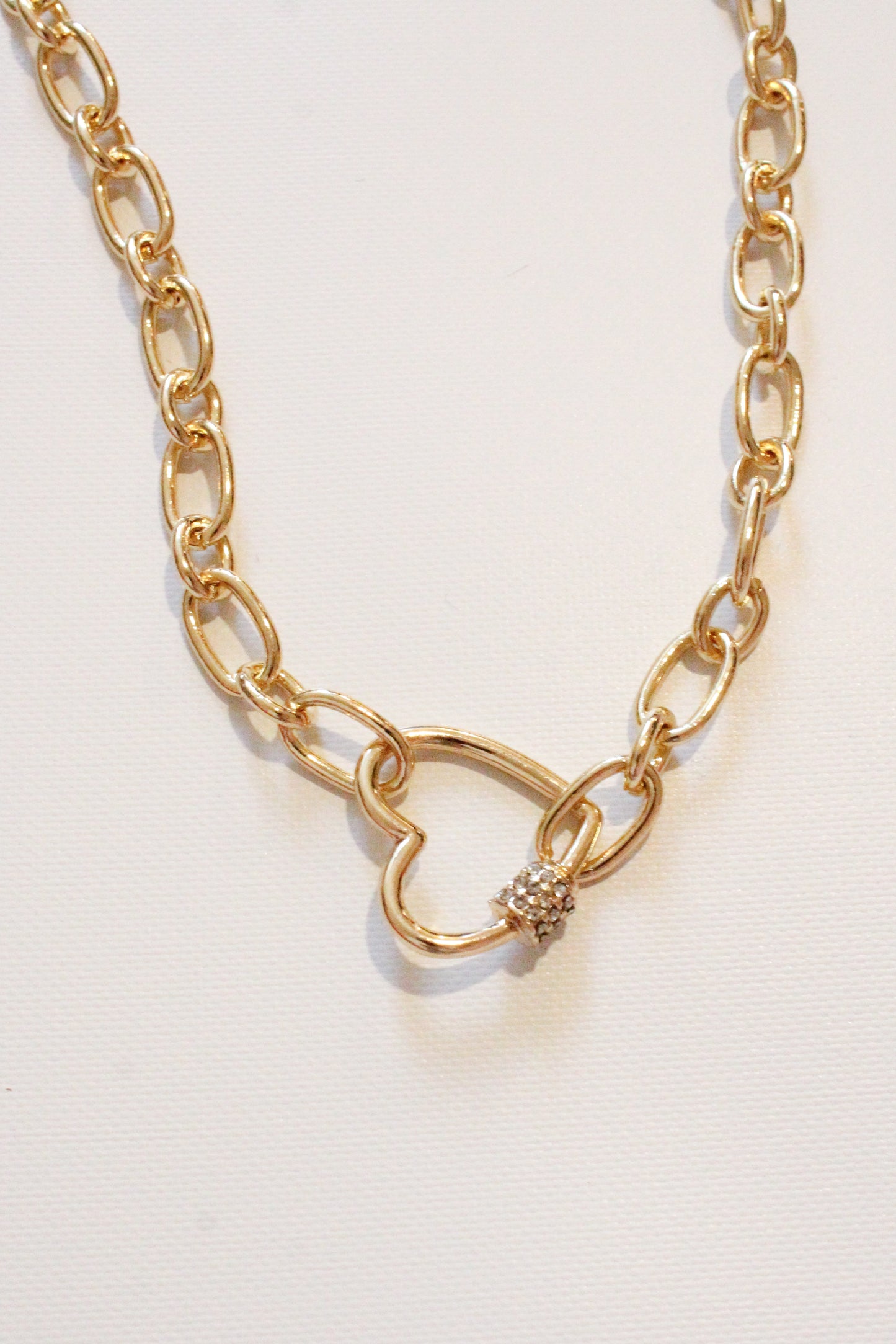 So In Love Necklace - Gold