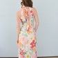 It's A Date Maxi Dress - Pink Multi