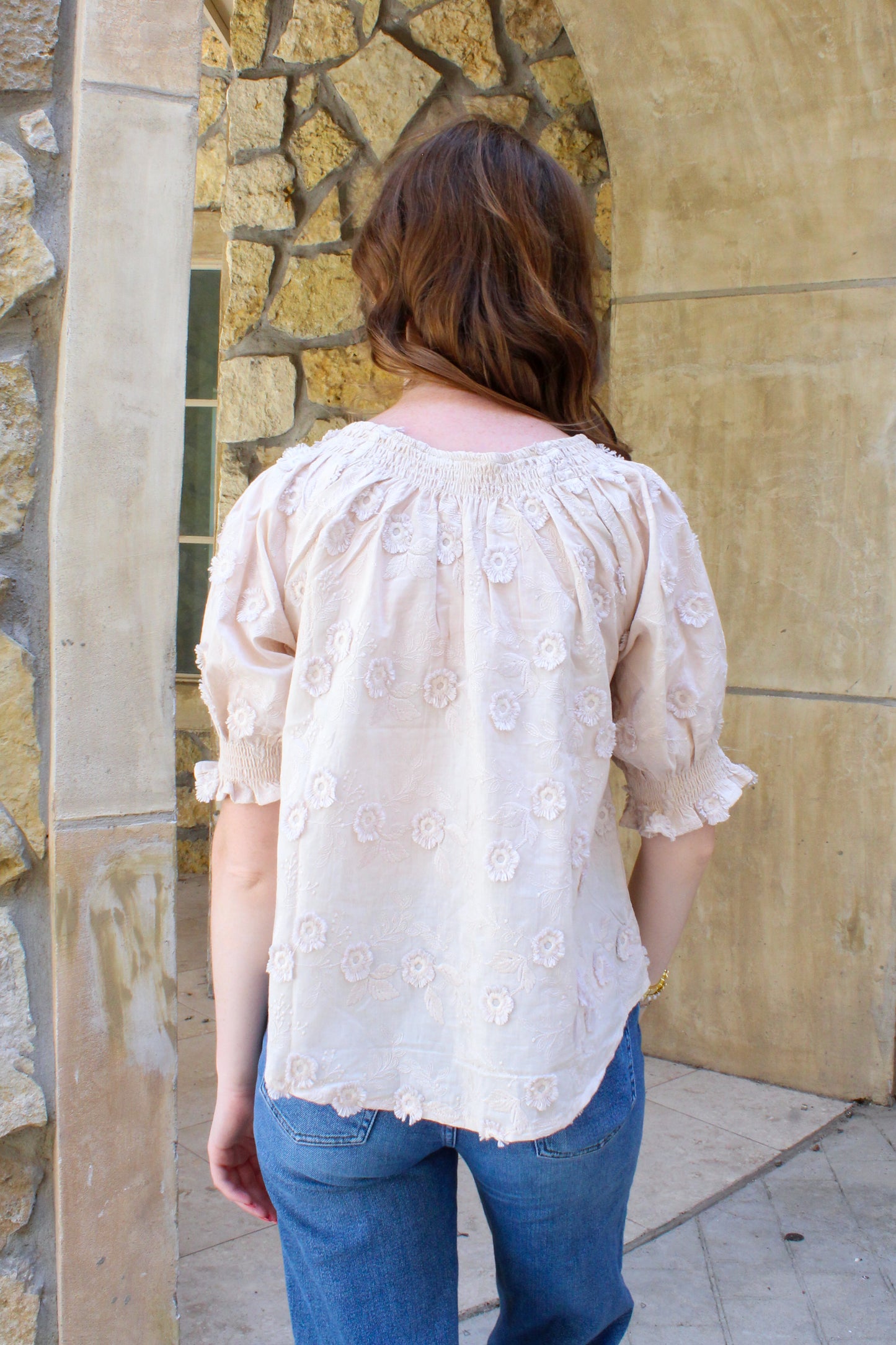 Act Natural Top - Cream