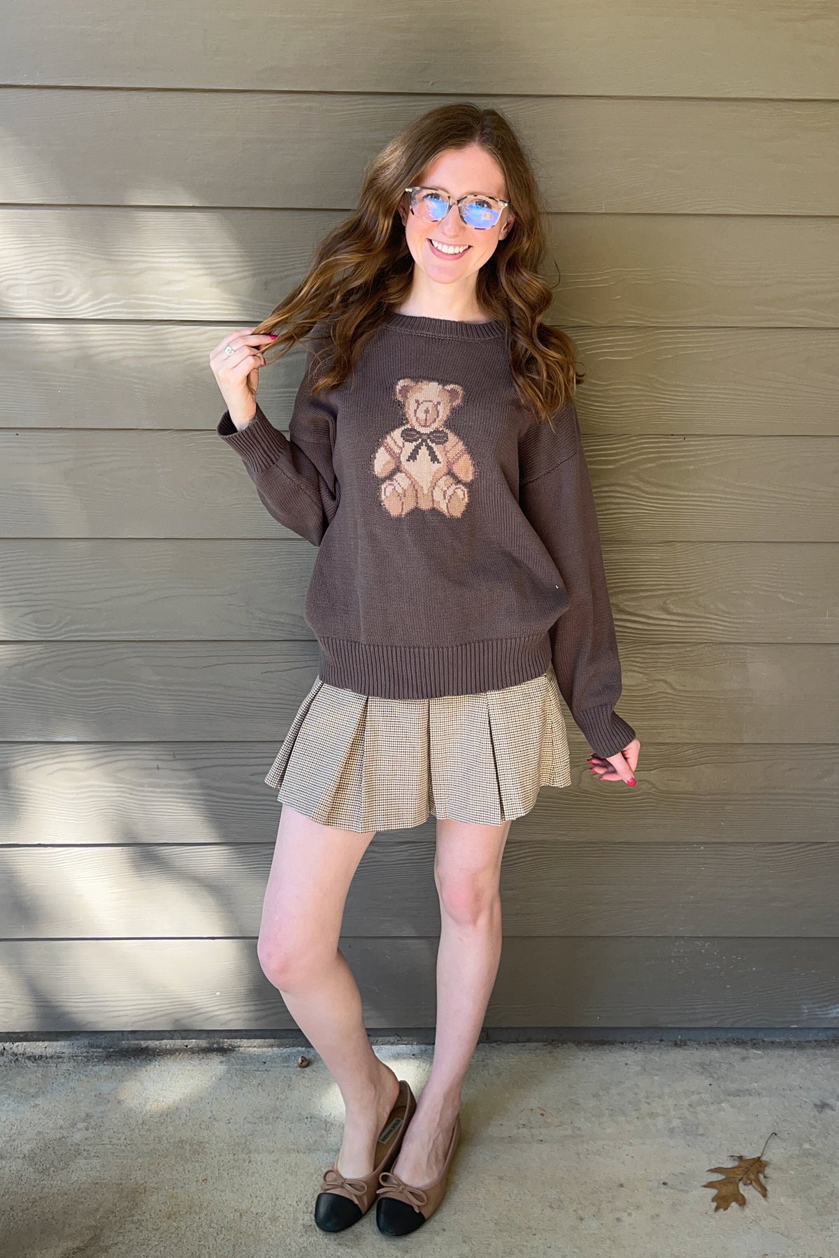 Bear Hug Sweater - Charcoal