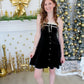 Seasons Greetings Dress - Black