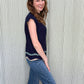 Autumn Breeze Sweater - Navy