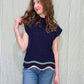 Autumn Breeze Sweater - Navy