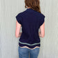 Autumn Breeze Sweater - Navy