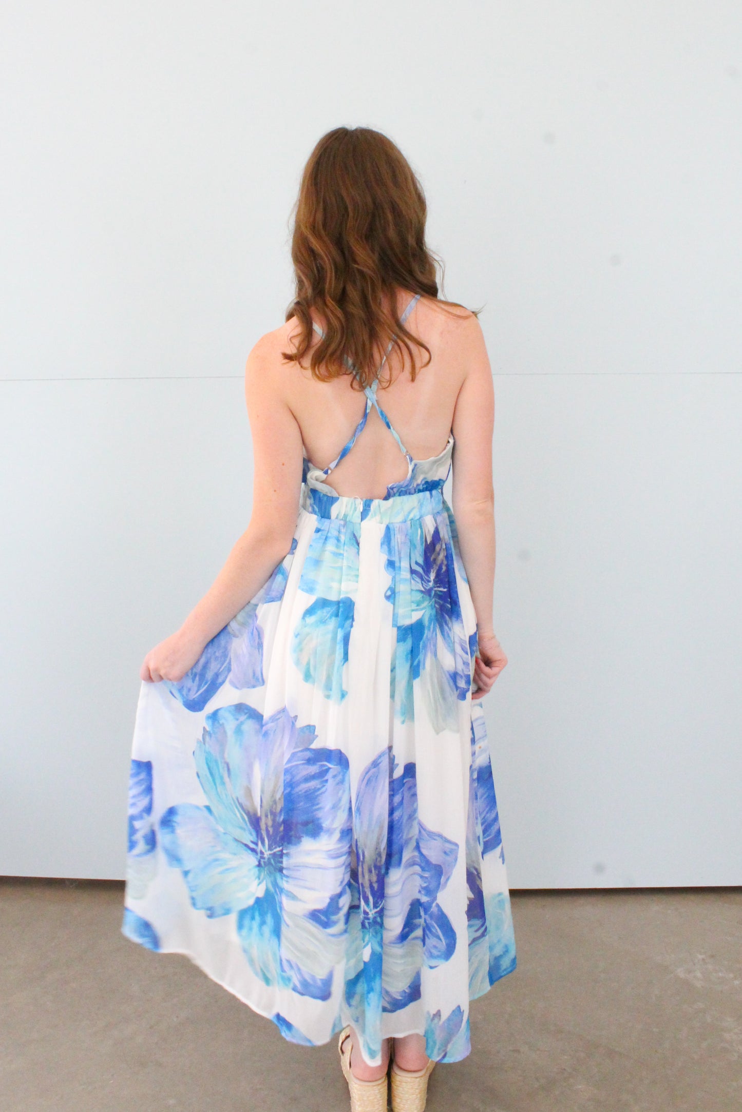Ocean View Maxi Dress - White
