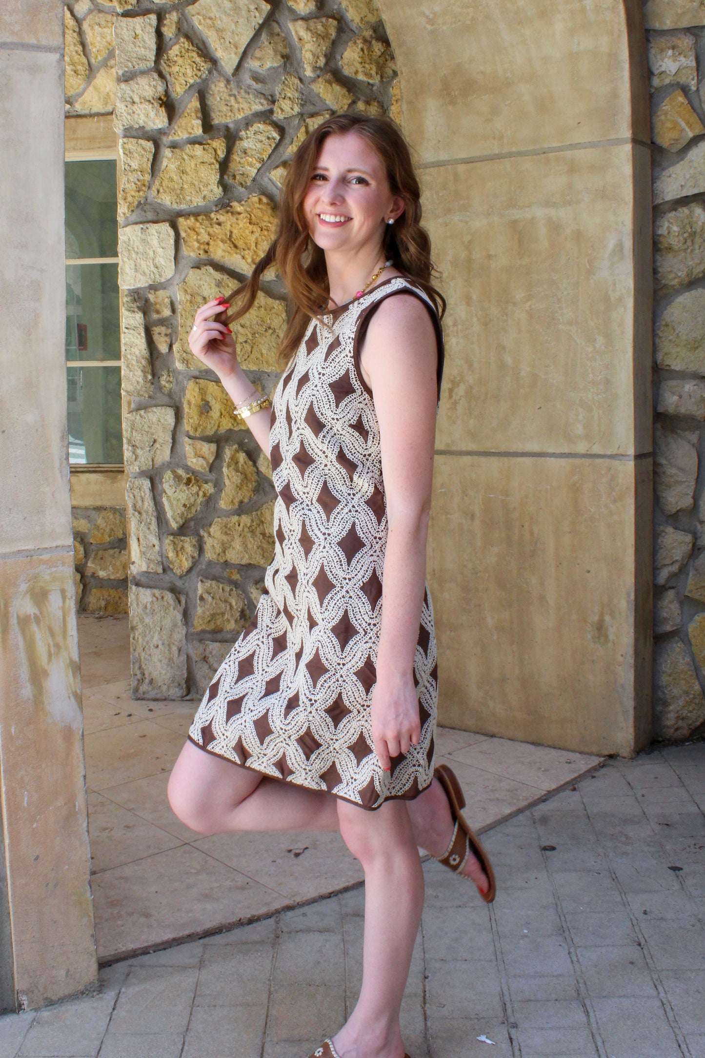 Seasons Shifting Dress - Chocolate