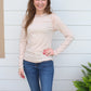 Simple & Sweet Top - Beige