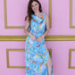 Summer Nights Maxi Dress - Blue