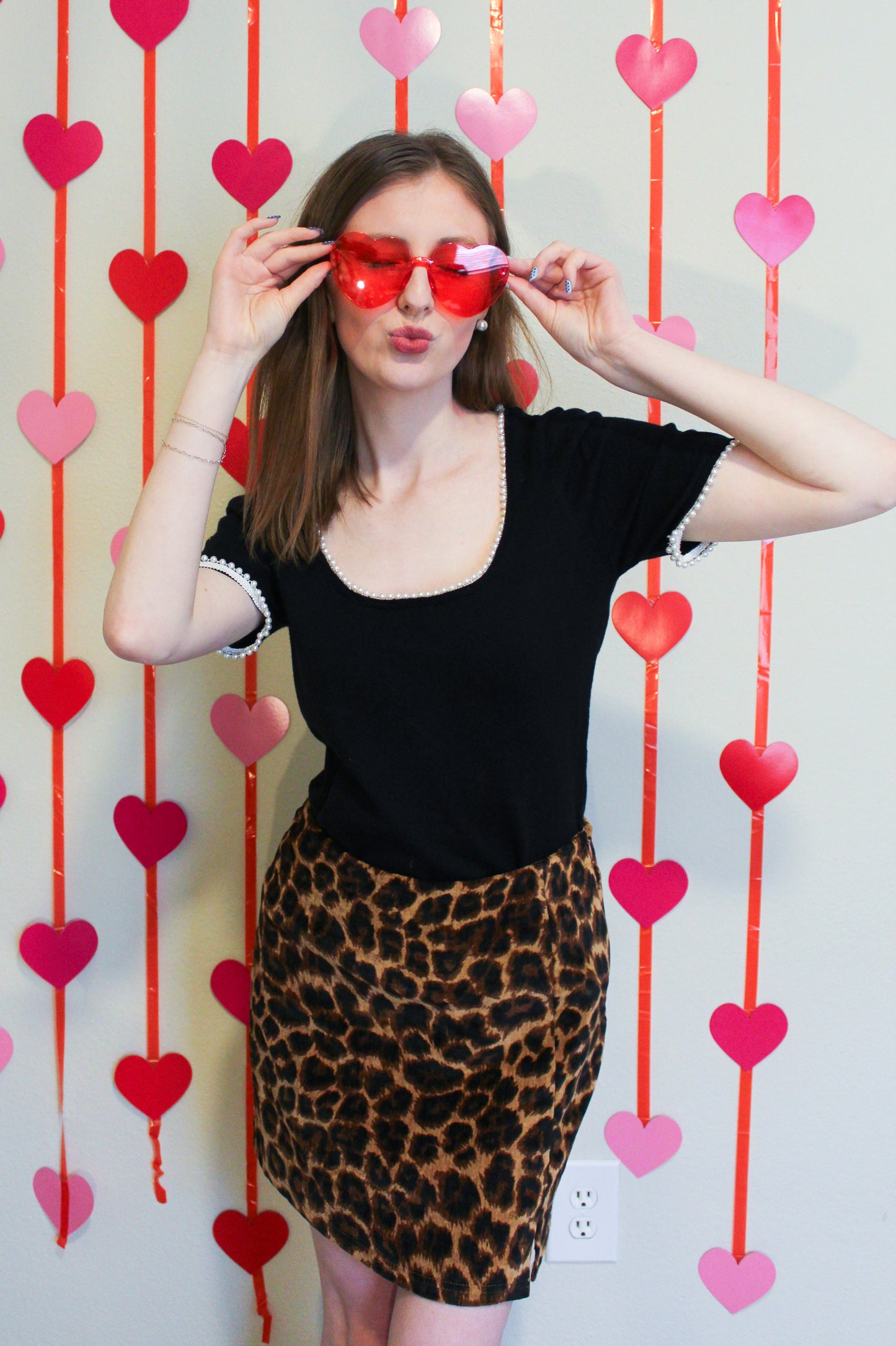 Party Animal Skirt - Leopard