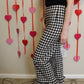 Checkmate Pants - Black & White