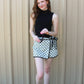 Wrap It Up Skort - Black And White