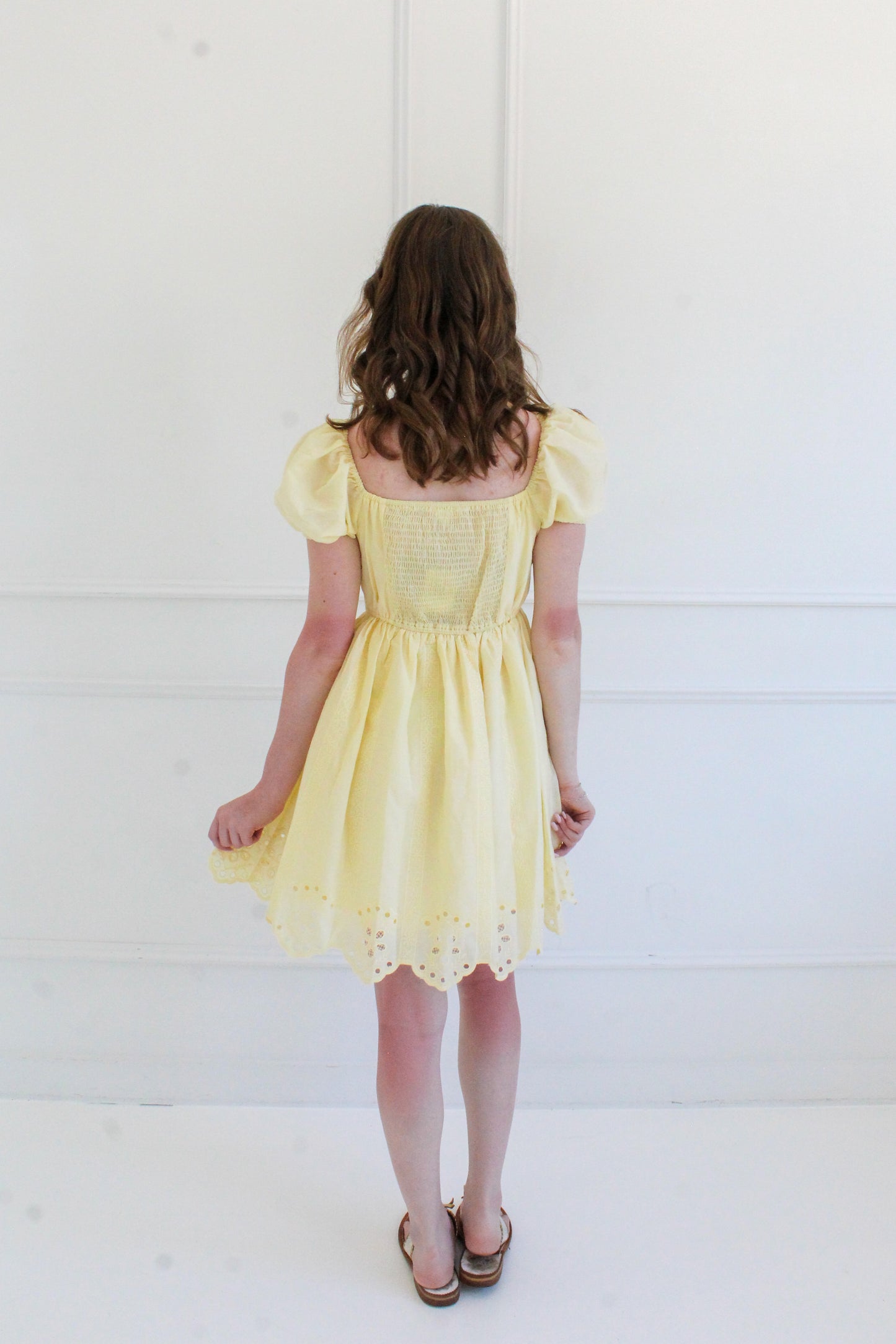 Tale As Old As Time Dress - Yellow