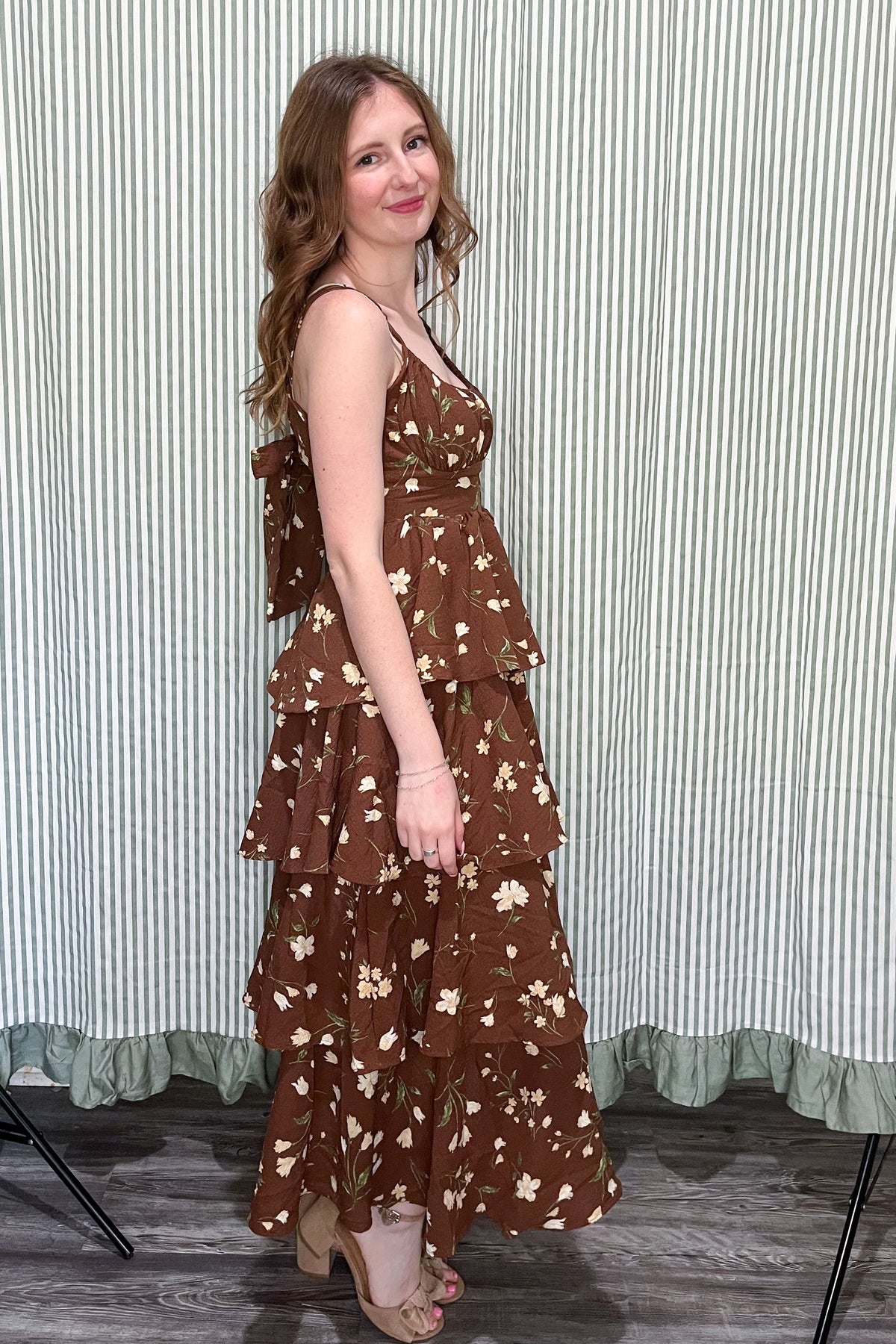 Autumn Affair Dress - Chocolate
