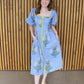 Sunny State Of Mind Dress - Blue