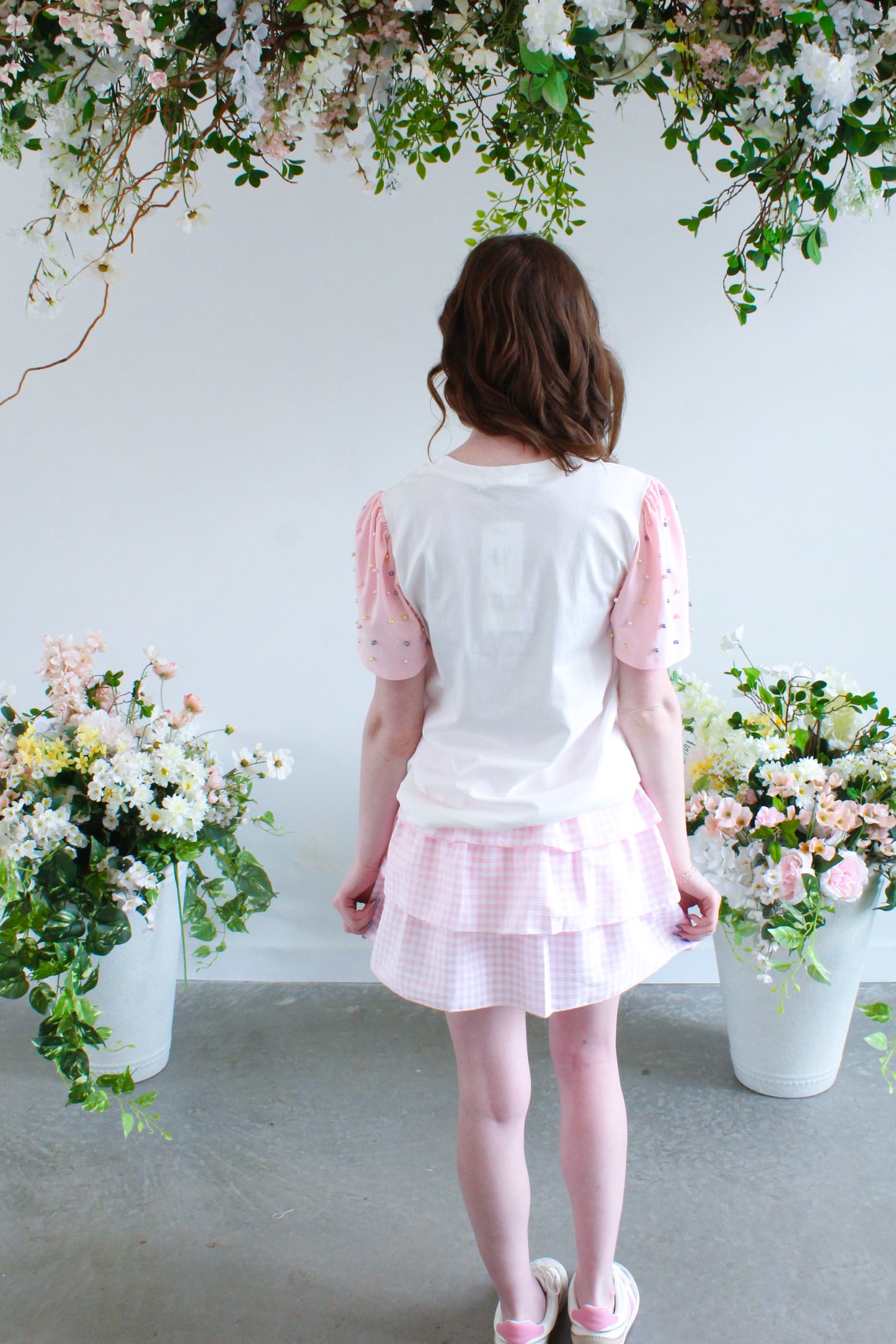 He Is Risen Tee - White