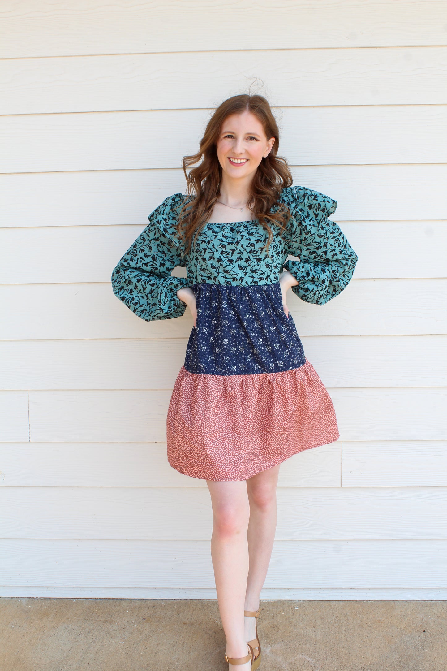 Mountain Memories Dress - Blue