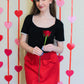 Wrapped In Red Skirt - Red