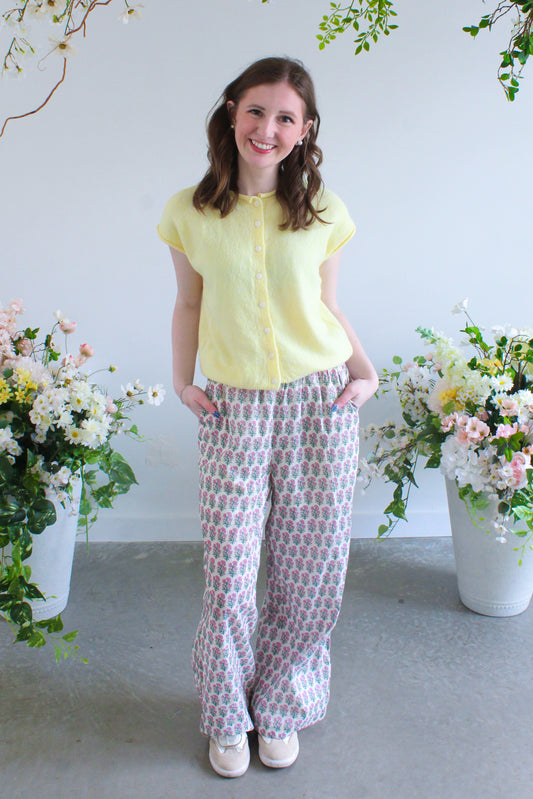 Easy Going Pants - Cream
