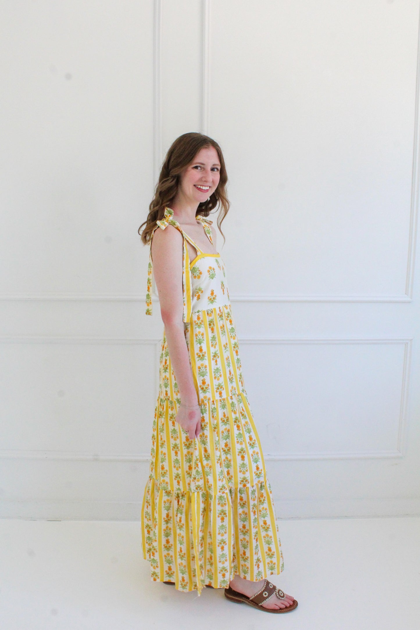 Hello Sunshine Maxi Dress - Yellow