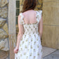 Always On My Mind Maxi Dress - White & Olive
